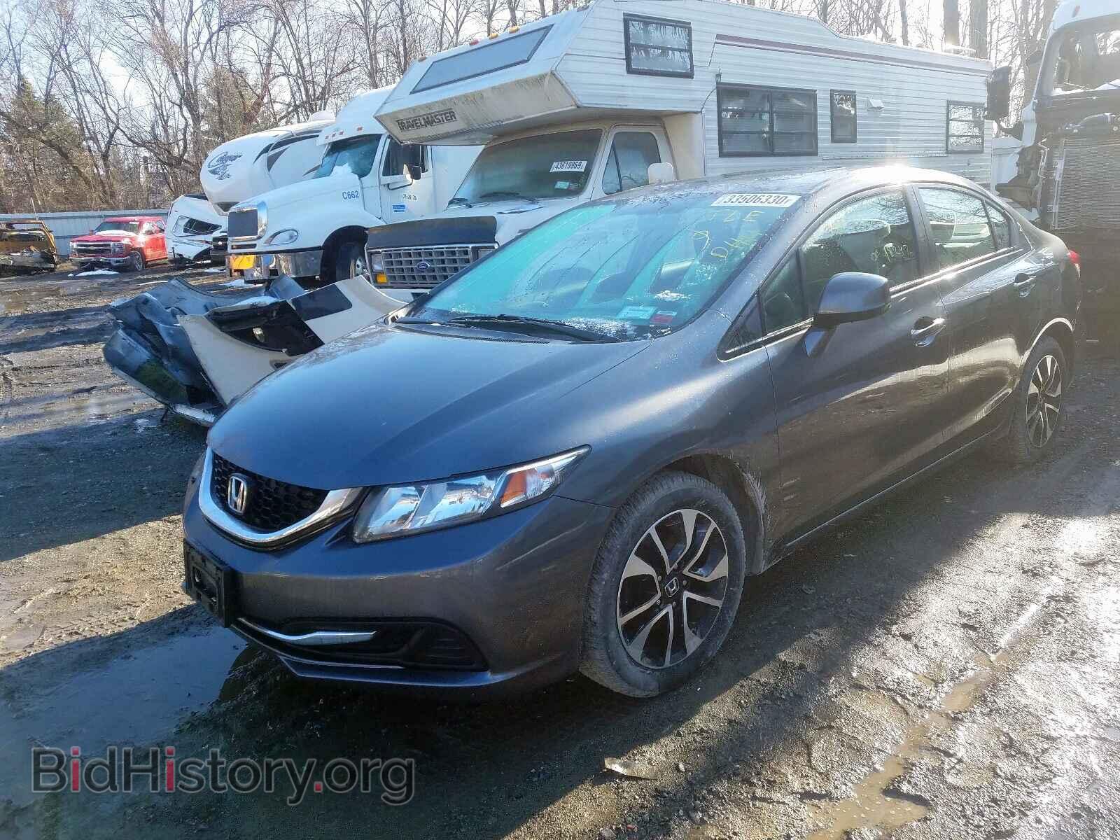 2013 HONDA CIVIC - VIN: 19XFB2F83DE249323 - Фото 2