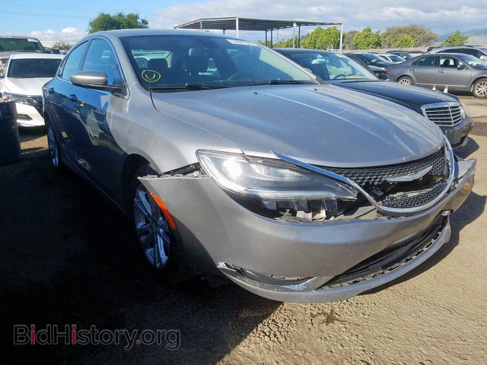 Photo 1C3CCCABXFN624748 - CHRYSLER 200 2015