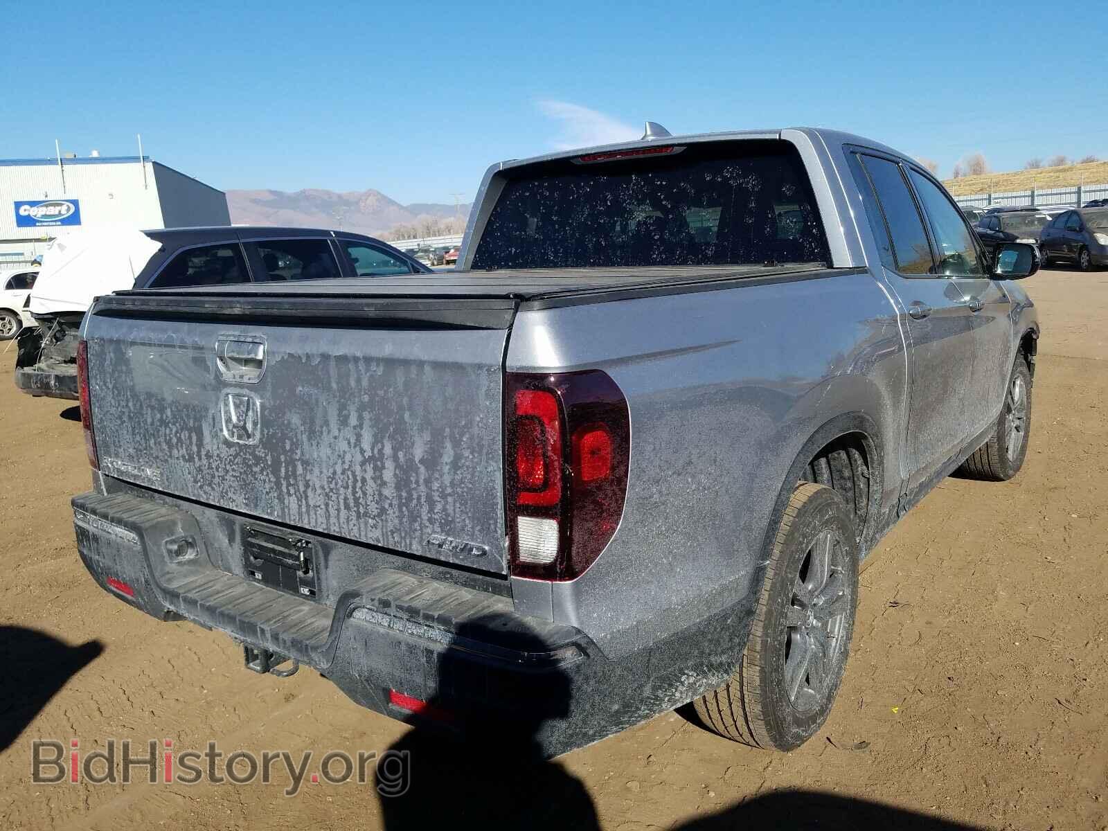2019 HONDA RIDGELINE - VIN: 5FPYK3F11KB047371 - Фото 4
