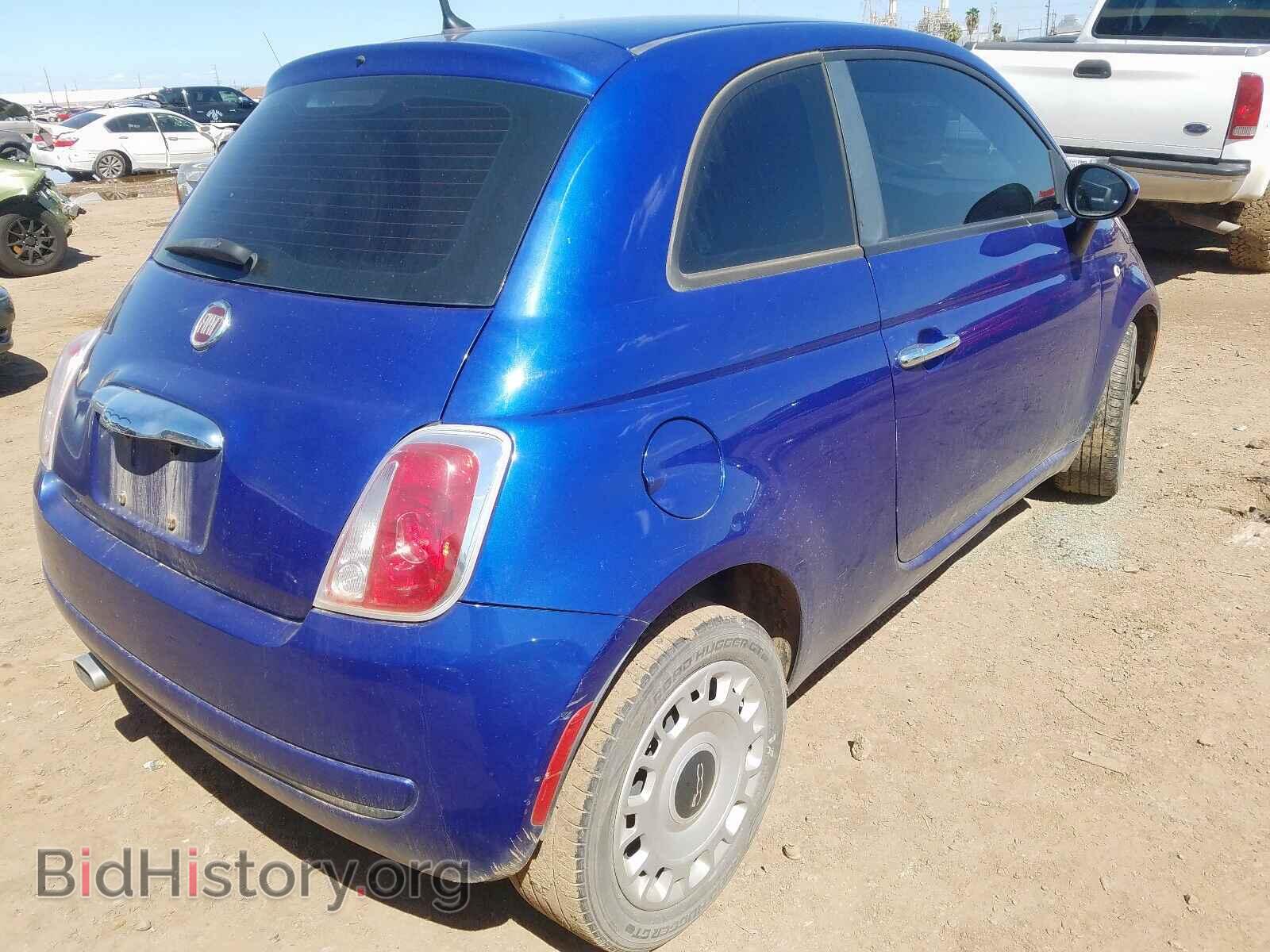2012 FIAT 500 - VIN: 3C3CFFAR2CT128313 - Фото 4