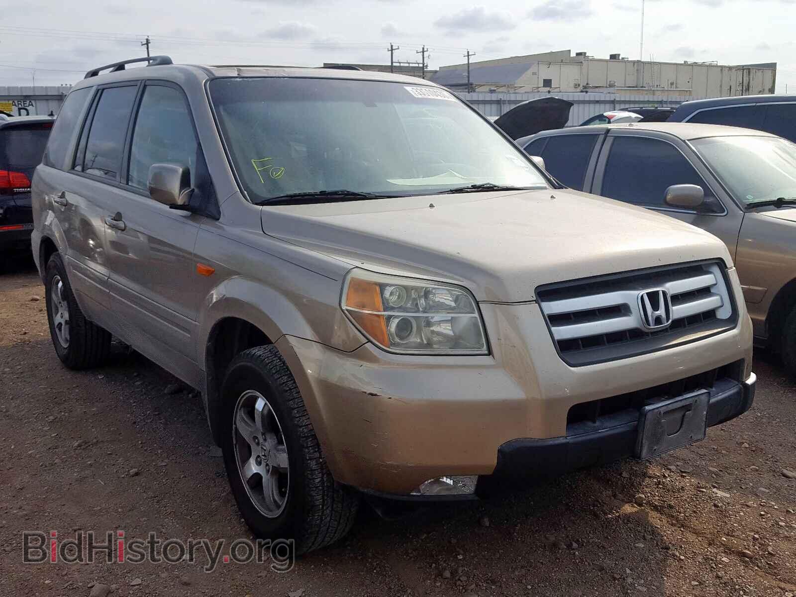 Фотография 5FNYF28606B019499 - HONDA PILOT 2006