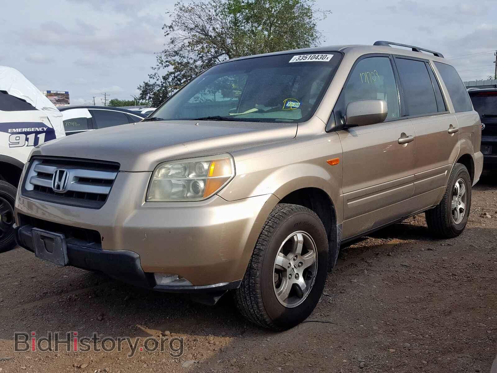 2006 HONDA PILOT - VIN: 5FNYF28606B019499 - Фото 2