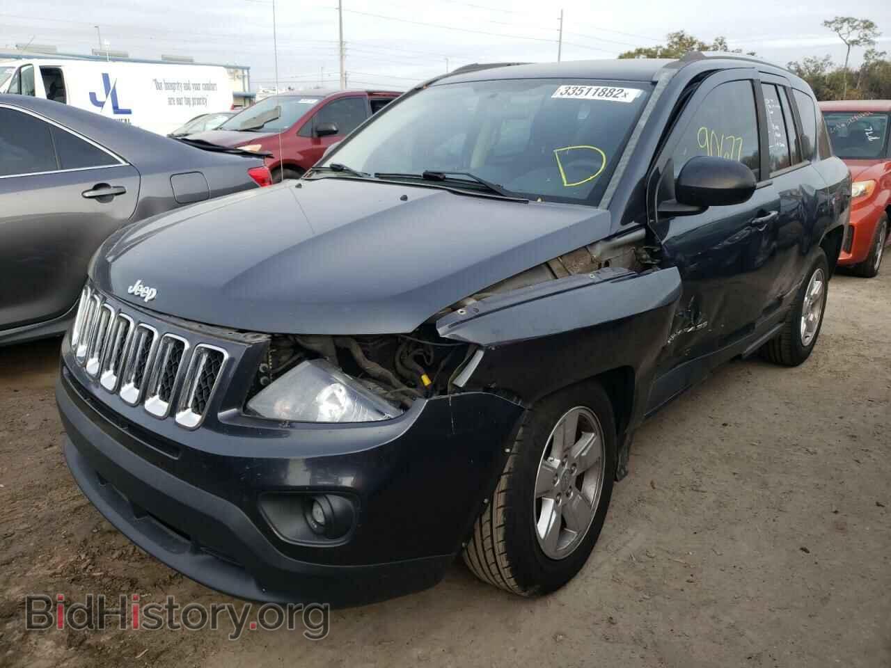 2014 JEEP COMPASS - VIN: 1C4NJCBA4ED593369 - Фото 2