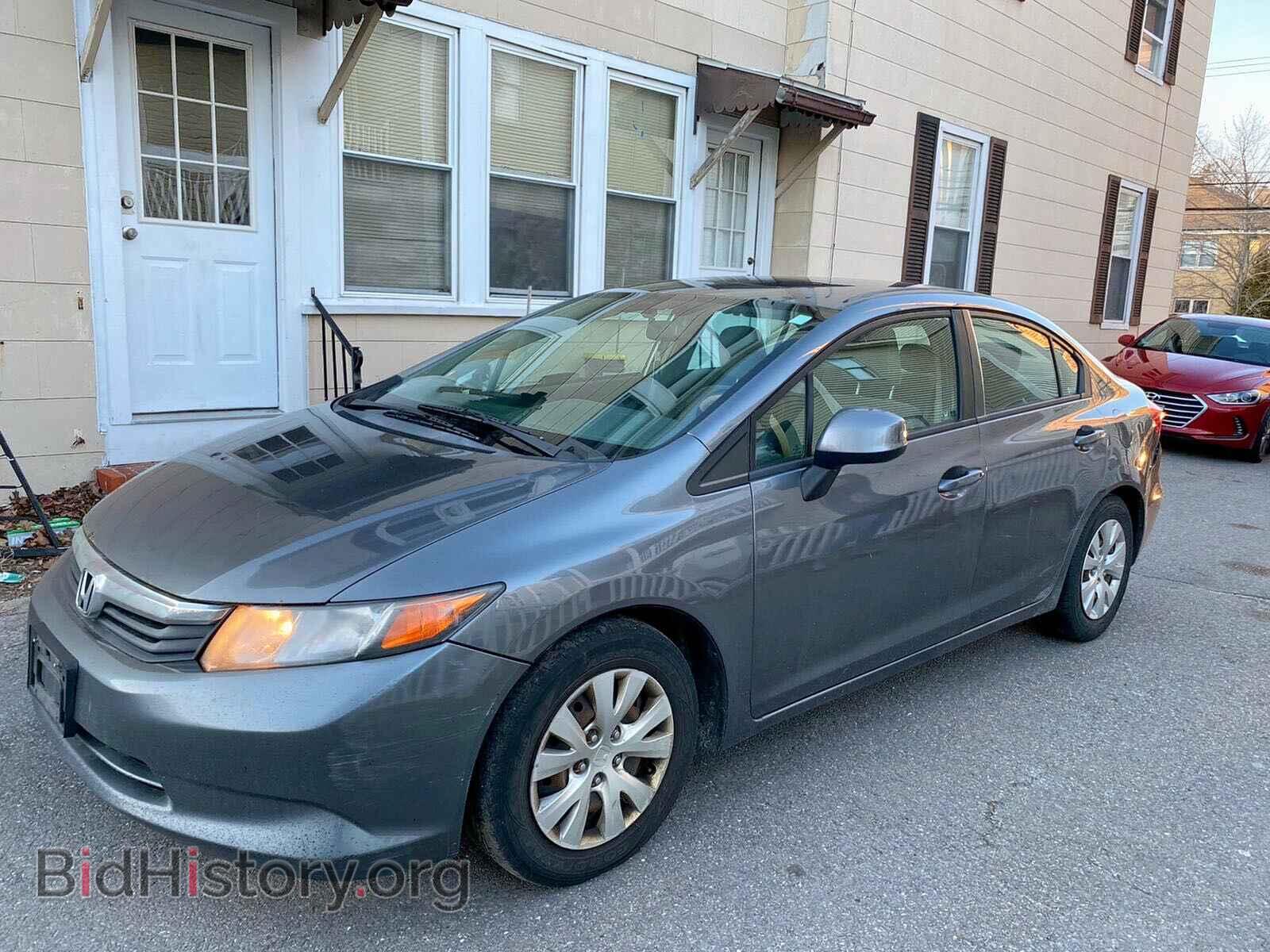 2012 HONDA CIVIC - VIN: 2HGFB2F51CH314518 - Фото 2