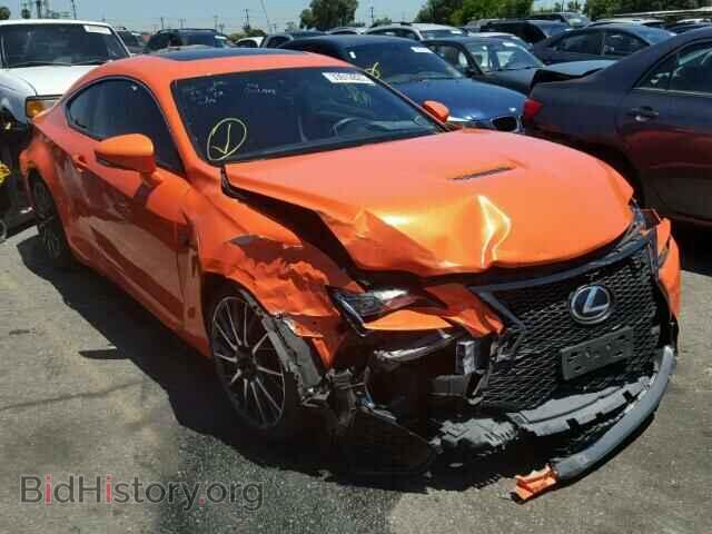 2015 Lexus RC RC-F (VIN JTHHP5BC6F5001893) — photo 1 of 10, Copart, damage: front end