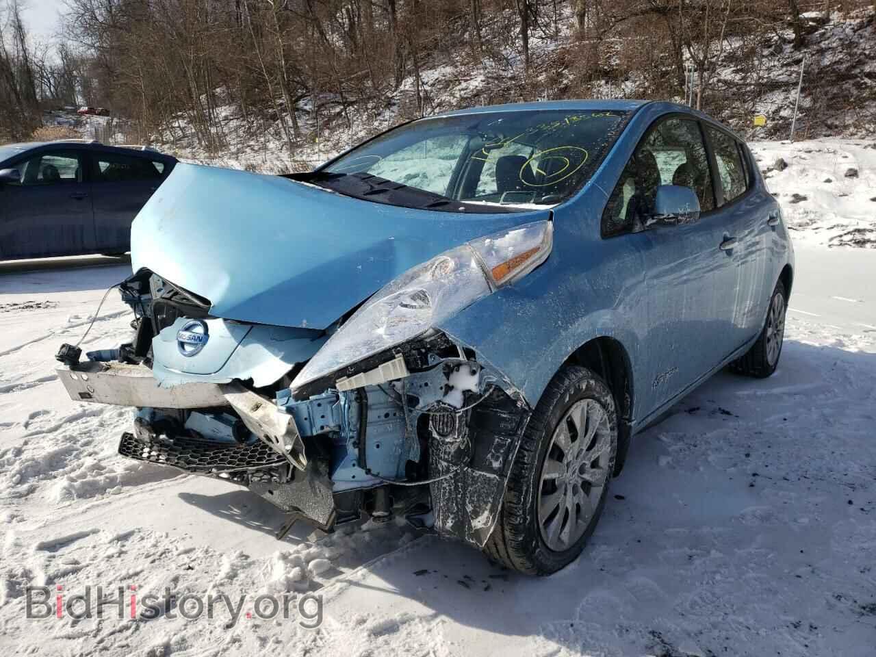 2015 NISSAN LEAF - VIN: 1N4AZ0CP3FC329386 - Фото 2