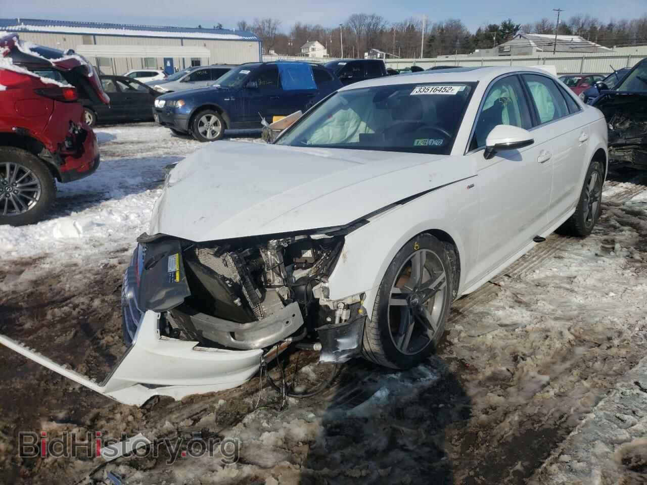 2018 AUDI A4 - VIN: WAUENAF41JA044248 - Фото 2