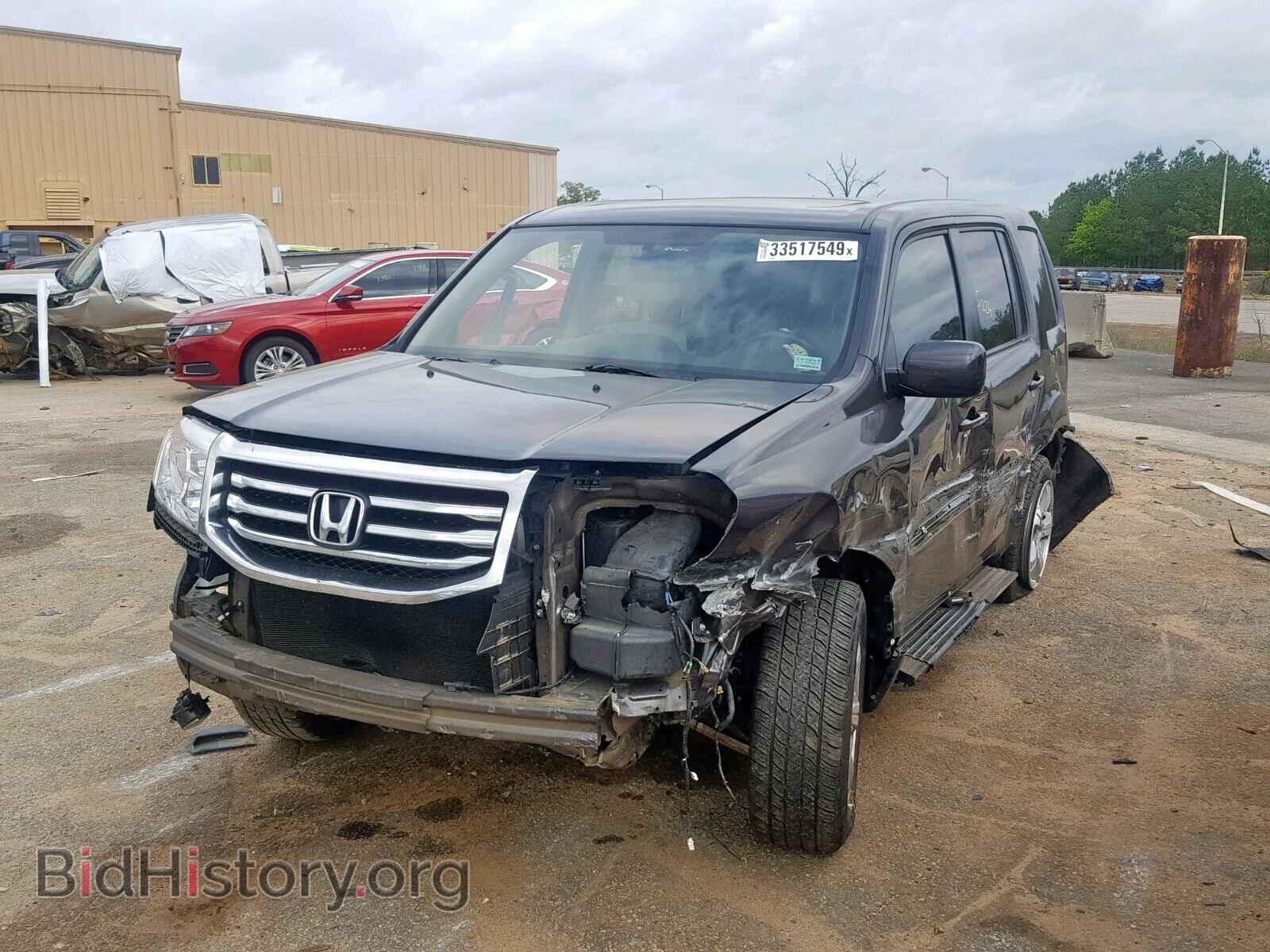 2015 HONDA PILOT EXL - VIN: 5FNYF3H57FB018444 - Фото 2