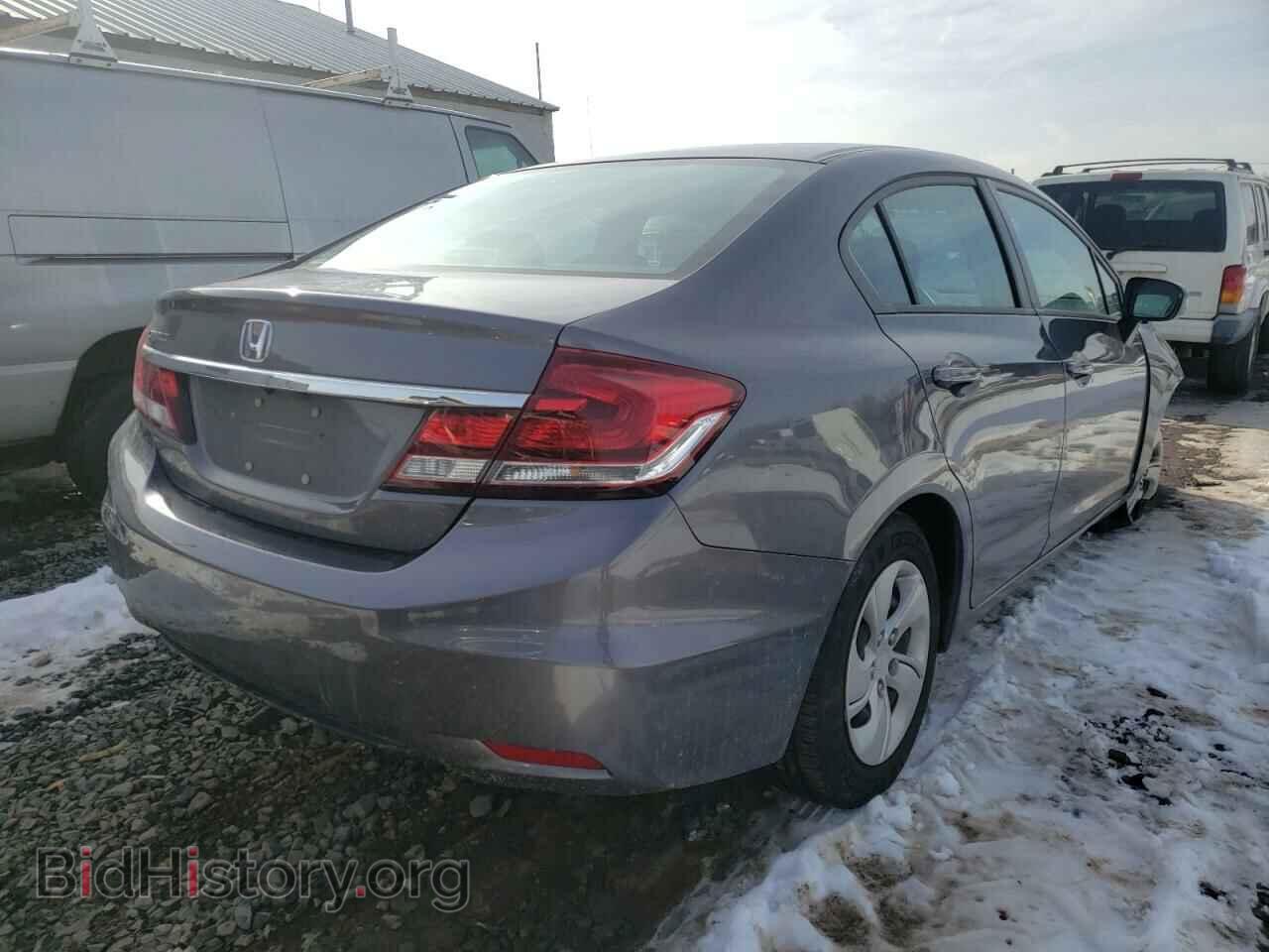 2014 HONDA CIVIC - VIN: 2HGFB2F55EH507662 - Фото 4