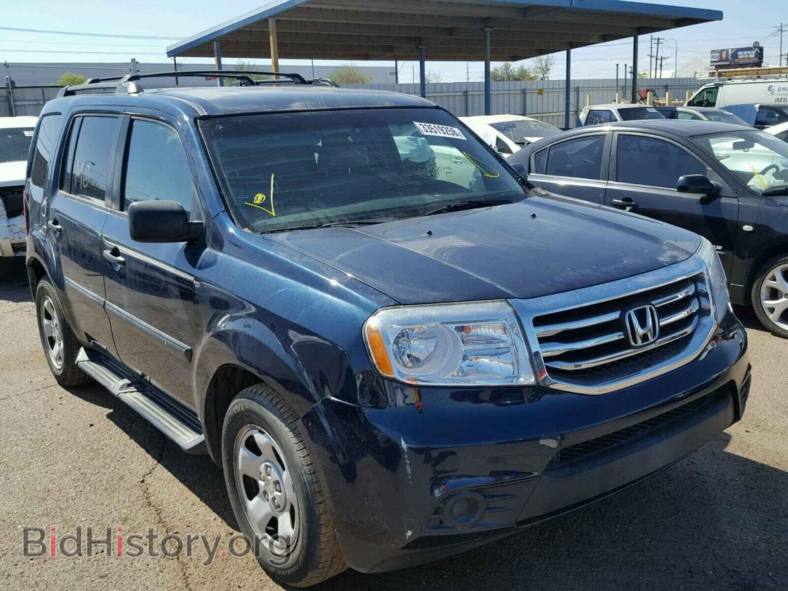 Фотография 5FNYF3H21CB013077 - HONDA PILOT 2012