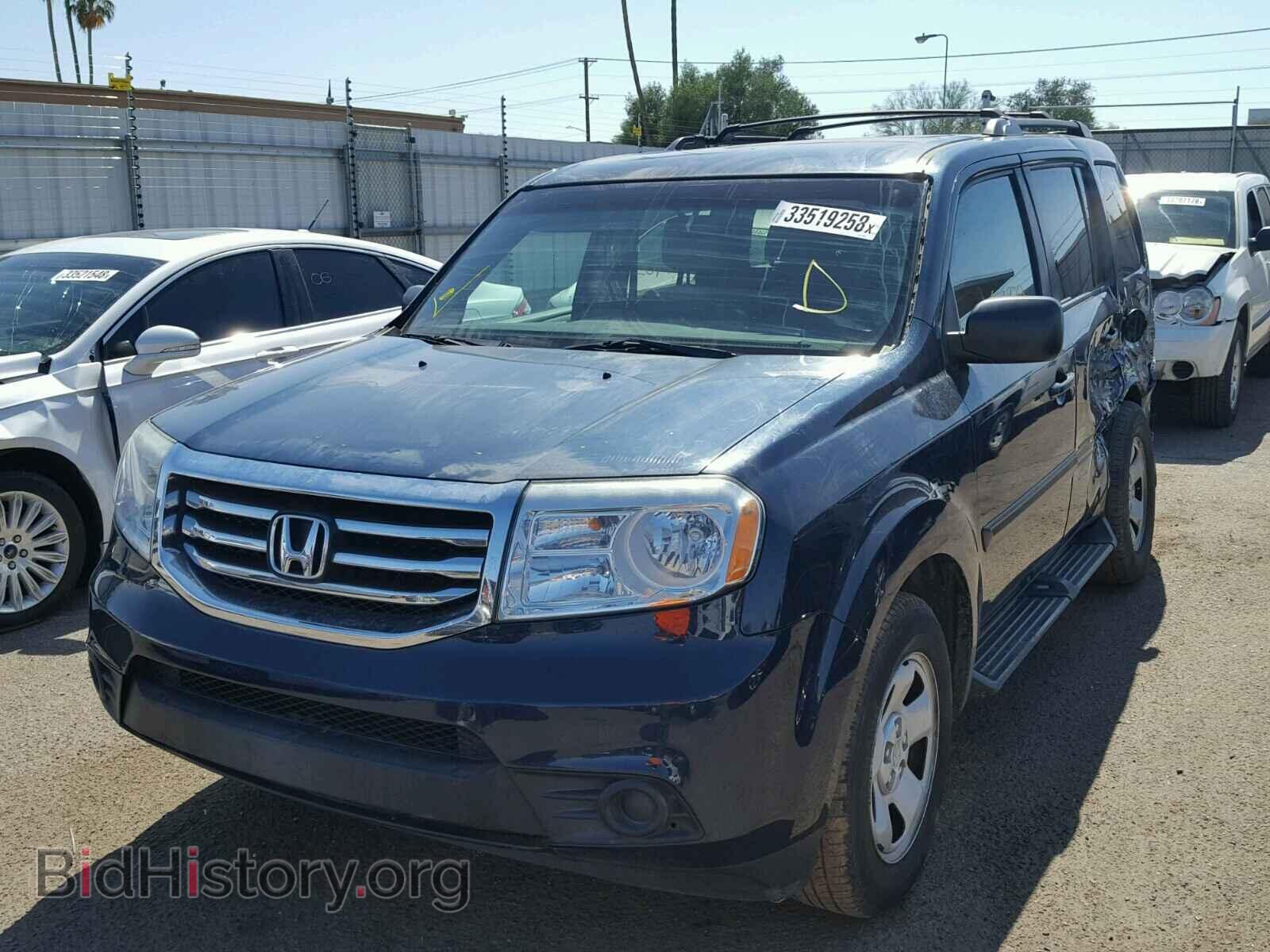 2012 HONDA PILOT - VIN: 5FNYF3H21CB013077 - Фото 2