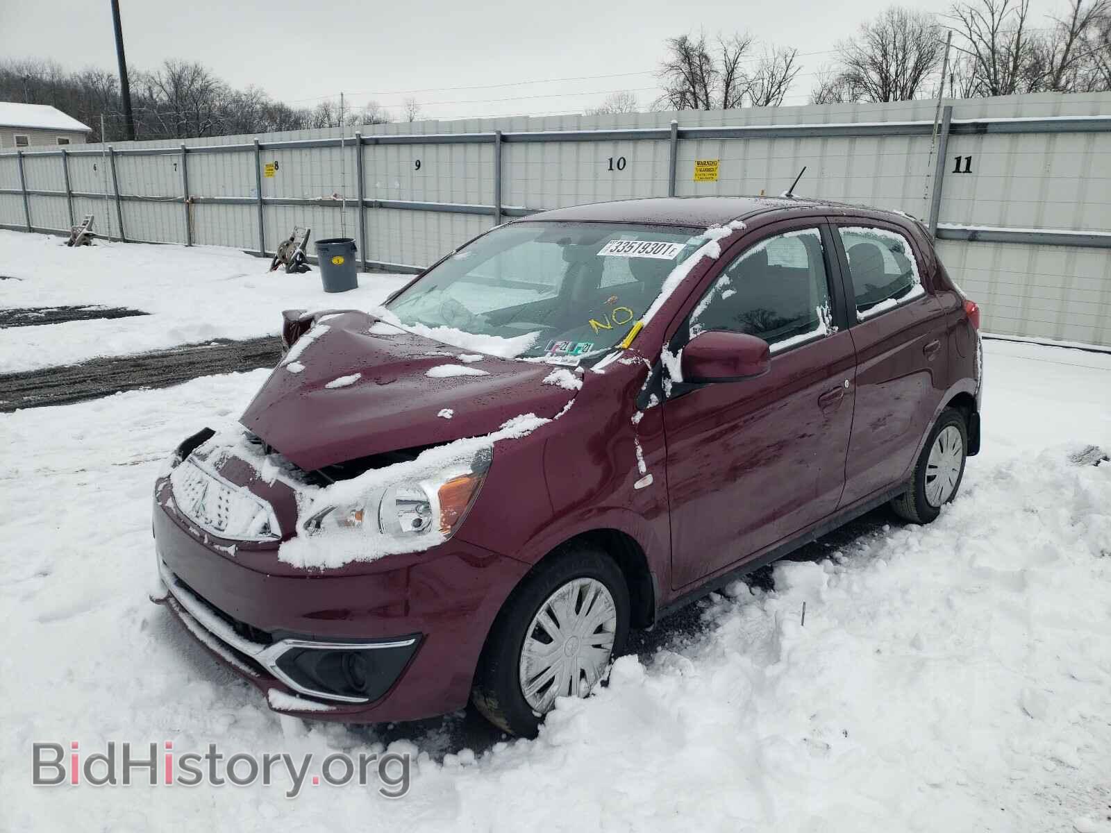 2019 MITSUBISHI MIRAGE - VIN: ML32A3HJXKH011292 - Фото 2