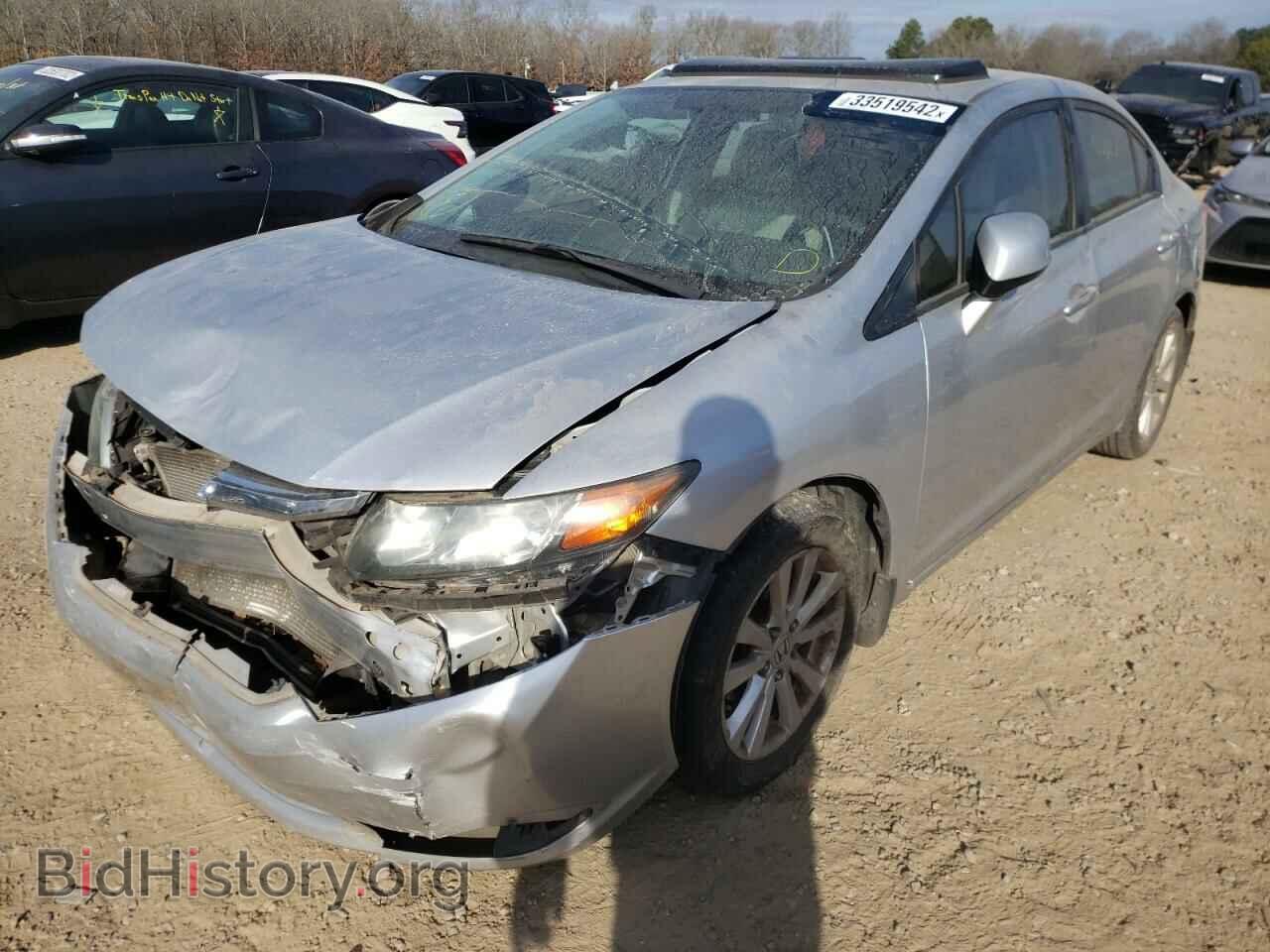 2012 HONDA CIVIC - VIN: 2HGFB2F82CH312531 - Фото 2