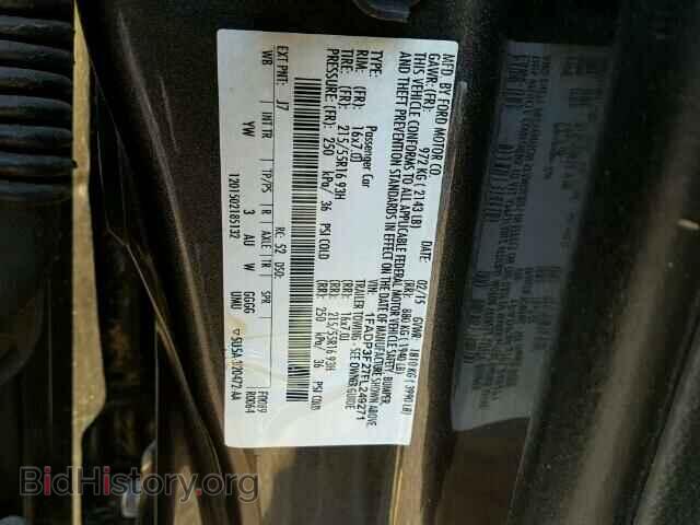 2015 FORD FOCUS - VIN: 1FADP3F27FL249271 - Фото 10