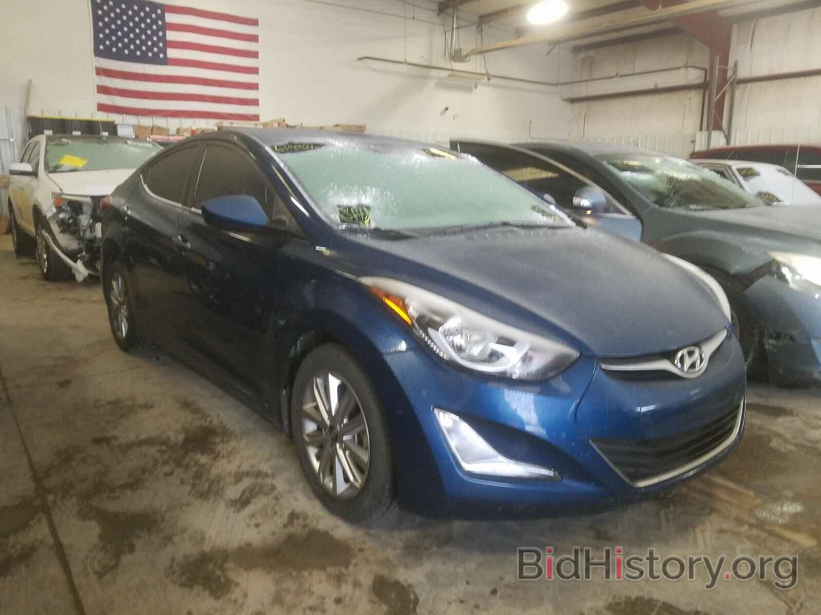 Photo KMHDH4AE2GU619936 - HYUNDAI ELANTRA 2016