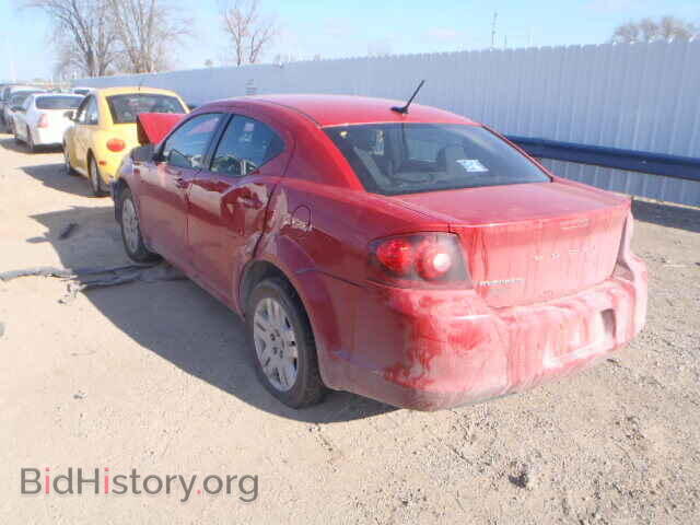 2013 DODGE AVENGER - VIN: 1C3CDZAB7DN752653 - Фото 3