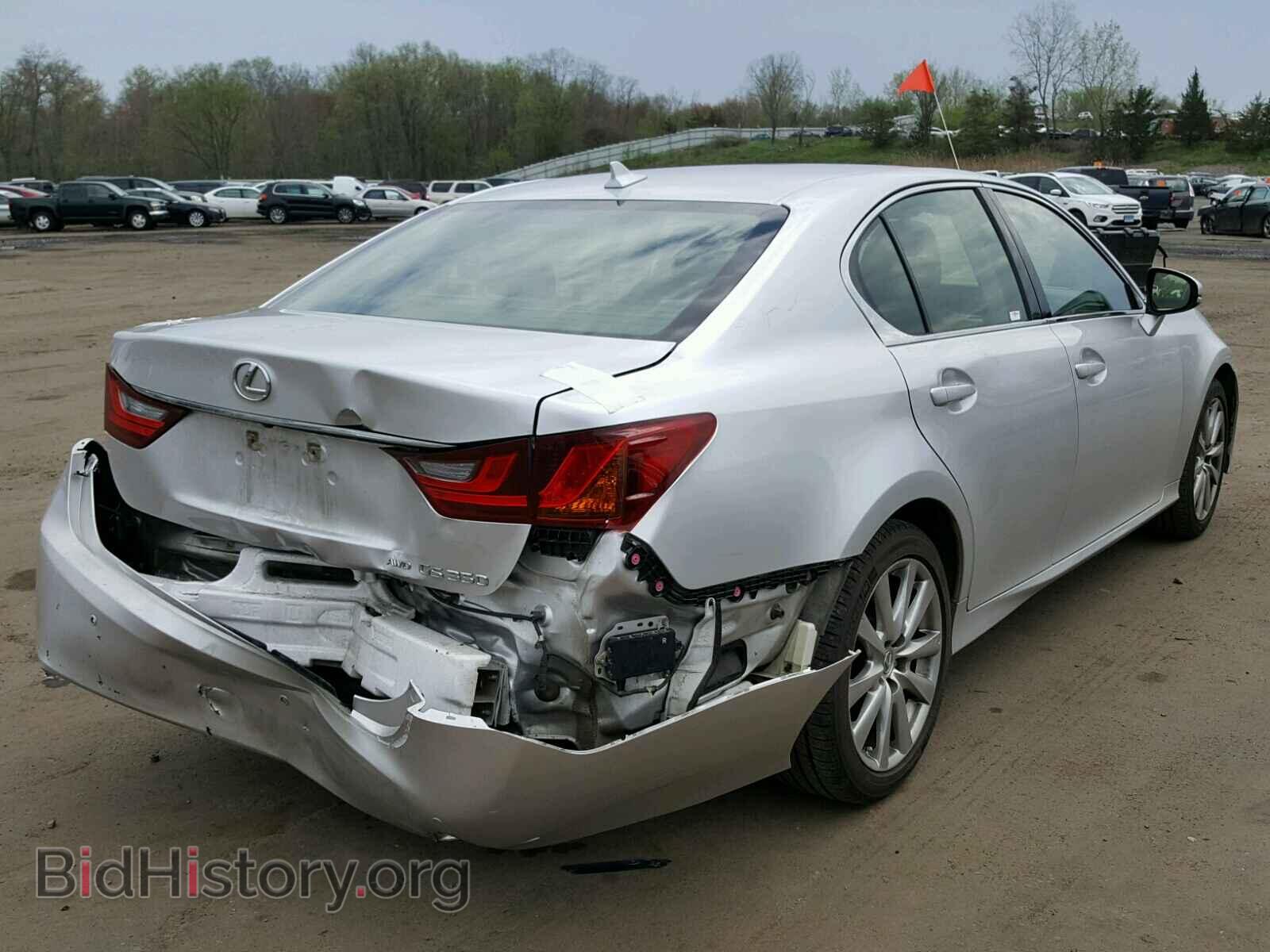 2013 LEXUS GS350 - VIN: JTHCE1BL3D5016860 - Фото 4