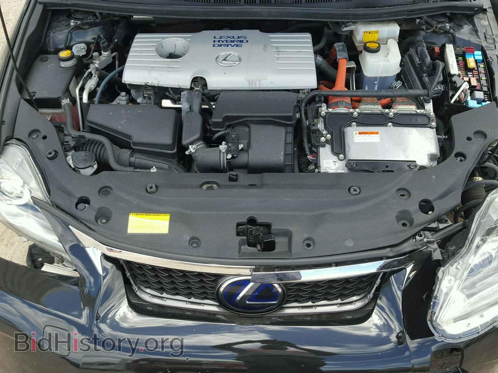 2012 LEXUS CT 200 - VIN: JTHKD5BH9C2097963 - Фото 7