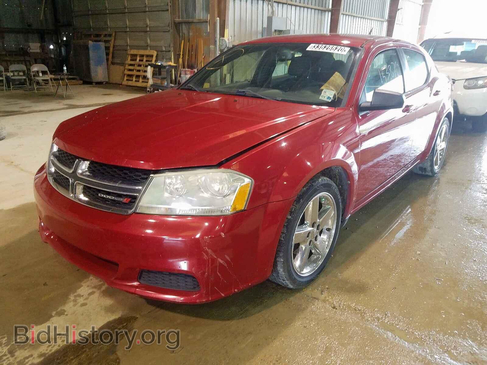 2013 DODGE AVENGER - VIN: 1C3CDZAB5DN676026 - Фото 2