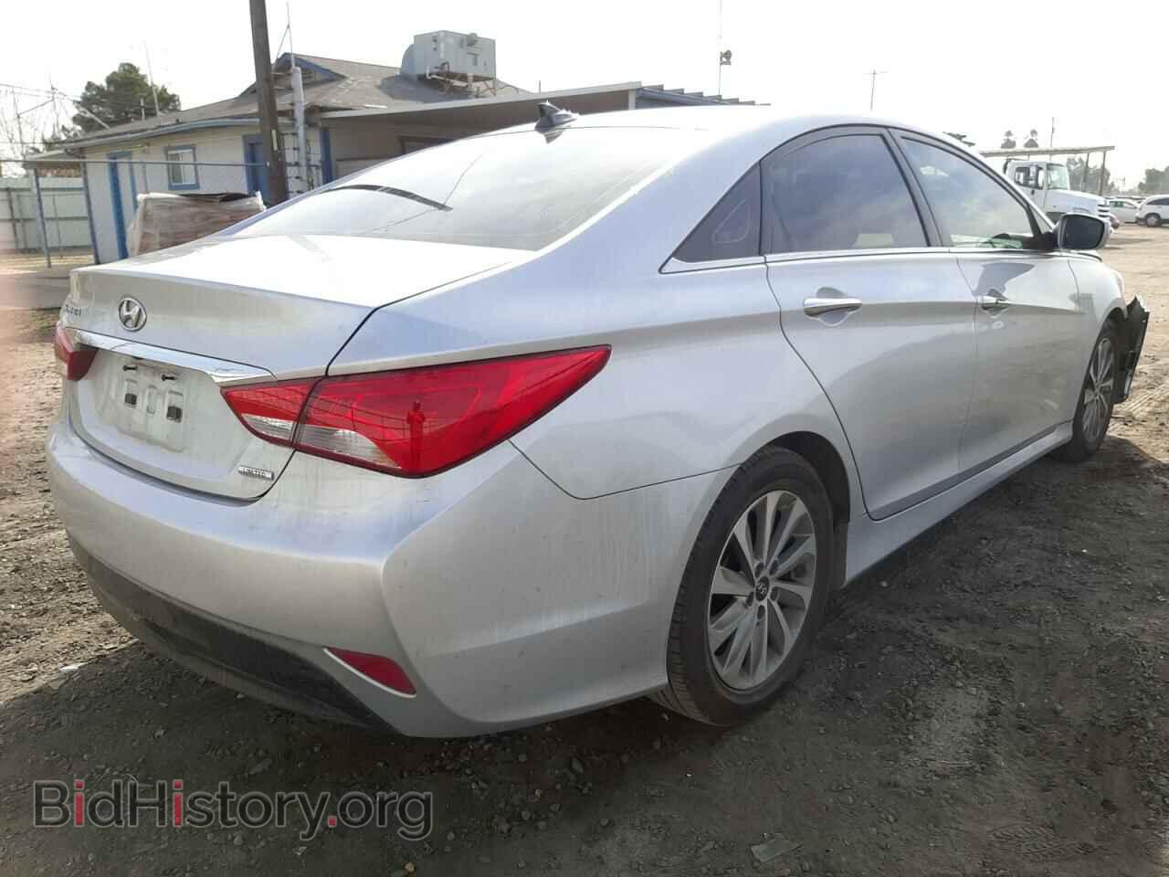 2014 HYUNDAI SONATA - VIN: 5NPEC4AC5EH881494 - Фото 4