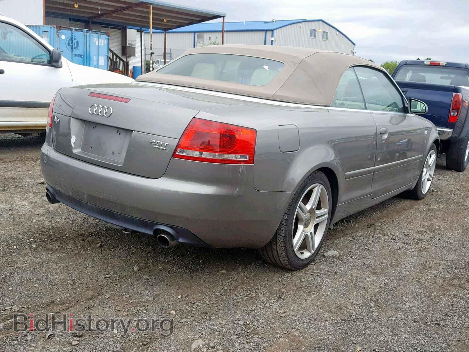 2007 AUDI A4 - VIN: WAUDF48HX7K036050 - Фото 4