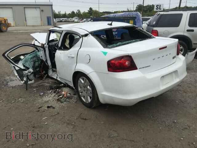 2011 DODGE AVENGER - VIN: 1B3BD4FB6BN598860 - Фото 3