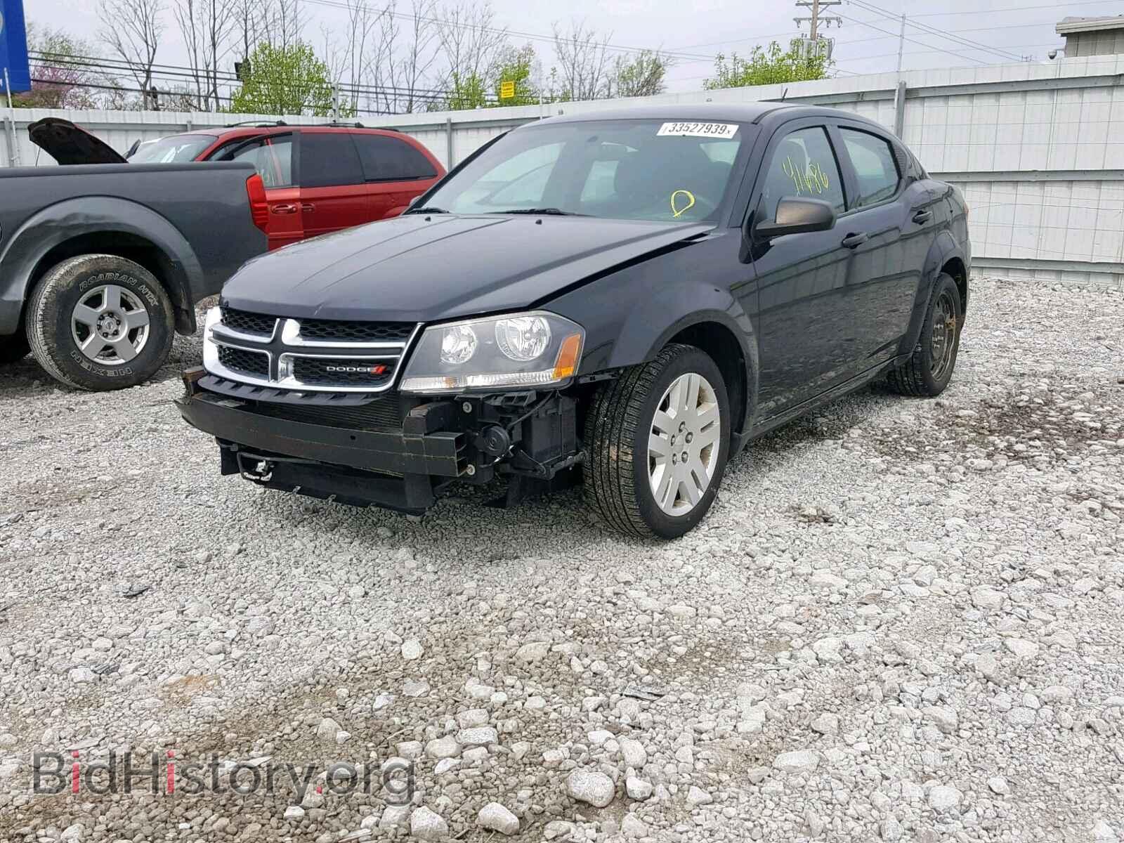 2014 DODGE AVENGER - VIN: 1C3CDZAB0EN109451 - Фото 2