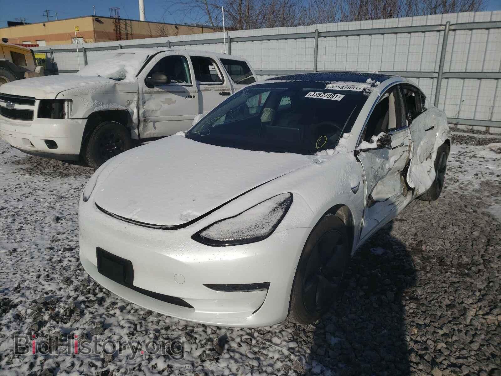 2020 TESLA MODEL 3 - VIN: 5YJ3E1EA3LF720677 - Фото 2