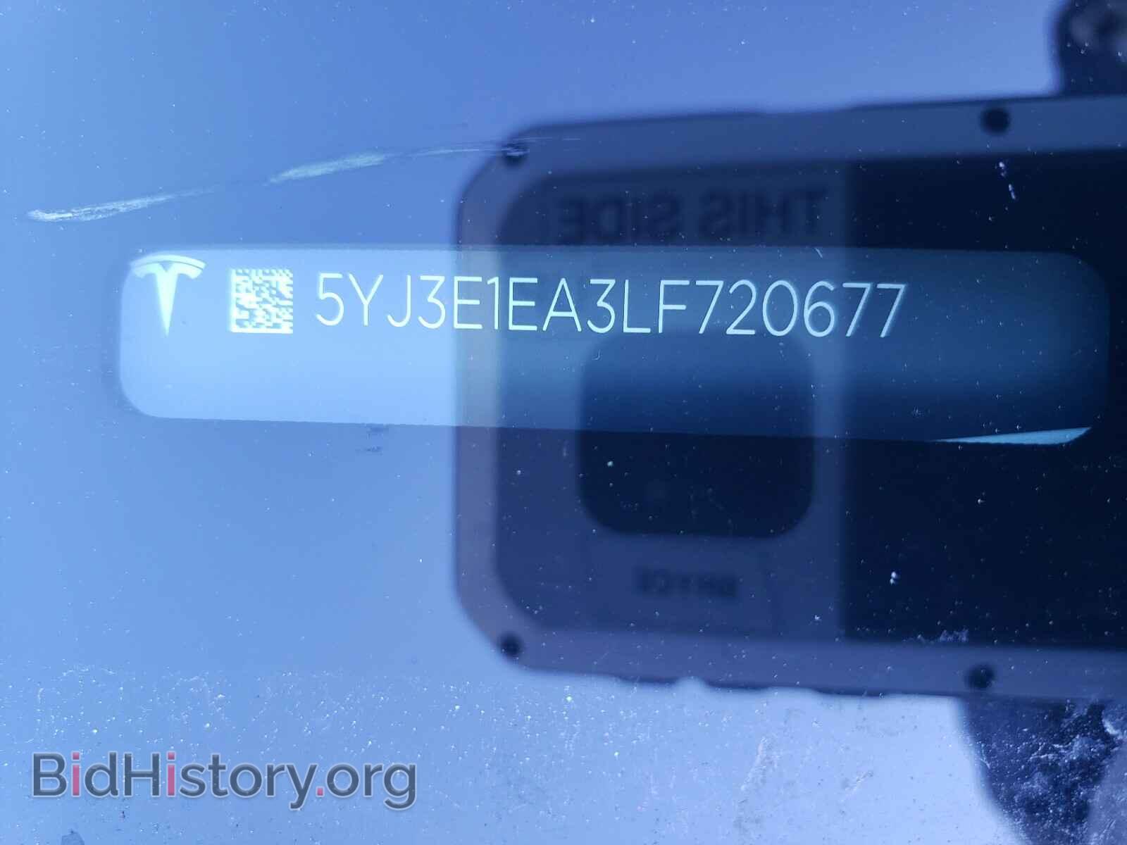 2020 TESLA MODEL 3 - VIN: 5YJ3E1EA3LF720677 - Фото 10