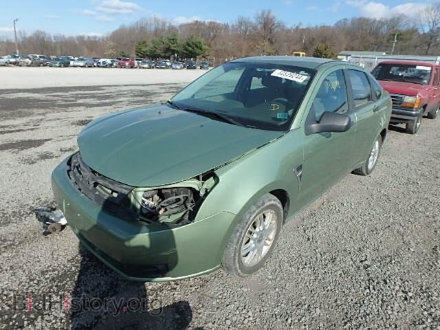 2008 FORD FOCUS - VIN: 1FAHP35N98W127574 - Фото 2