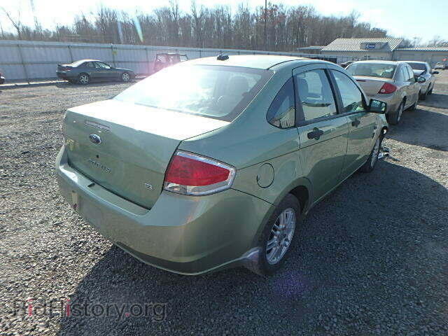 2008 FORD FOCUS - VIN: 1FAHP35N98W127574 - Фото 4