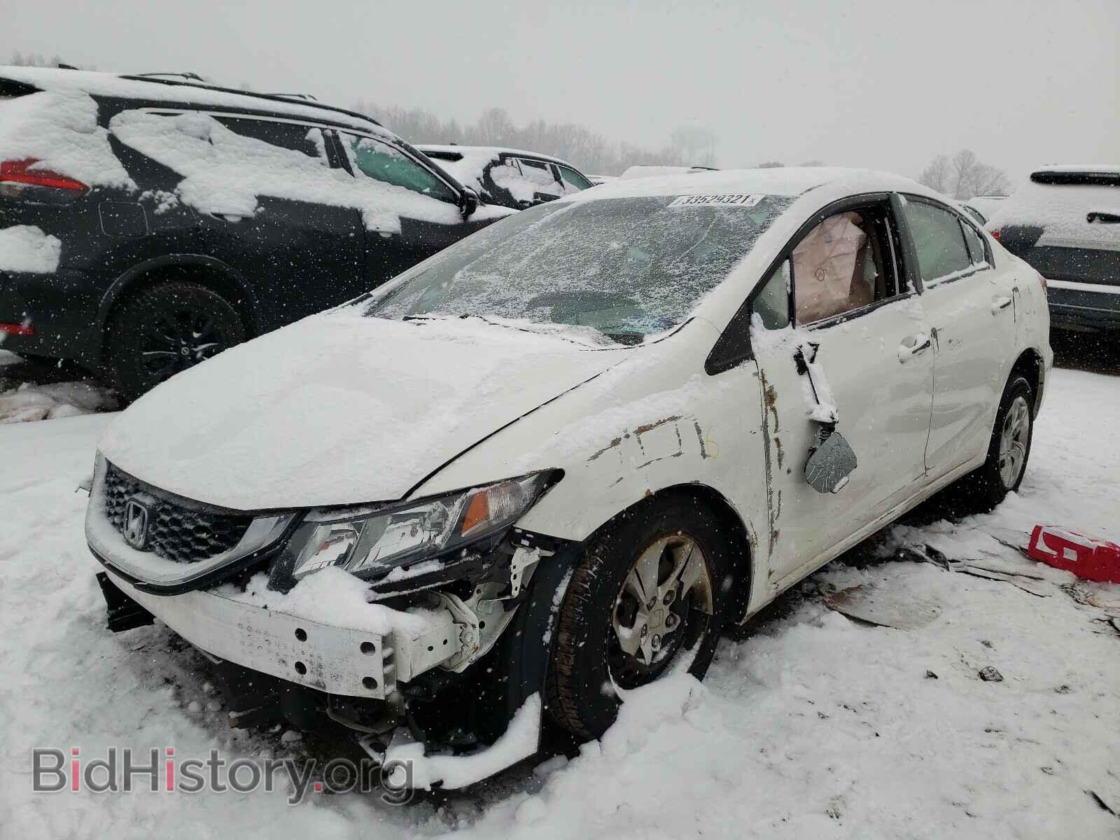 2014 HONDA CIVIC - VIN: 2HGFB2F54EH551913 - Фото 2