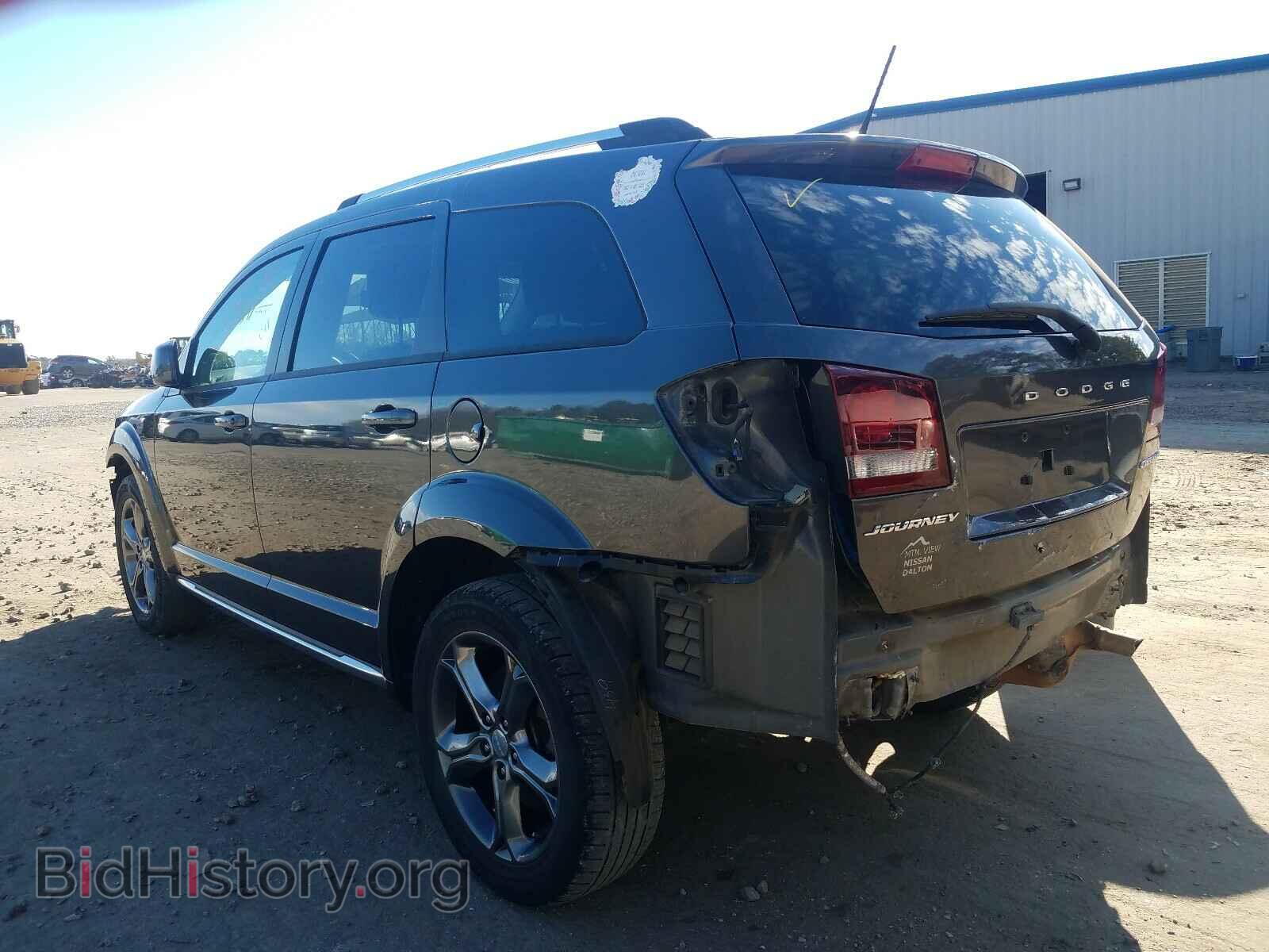 2017 DODGE JOURNEY - VIN: 3C4PDCGB7HT501848 - Фото 3