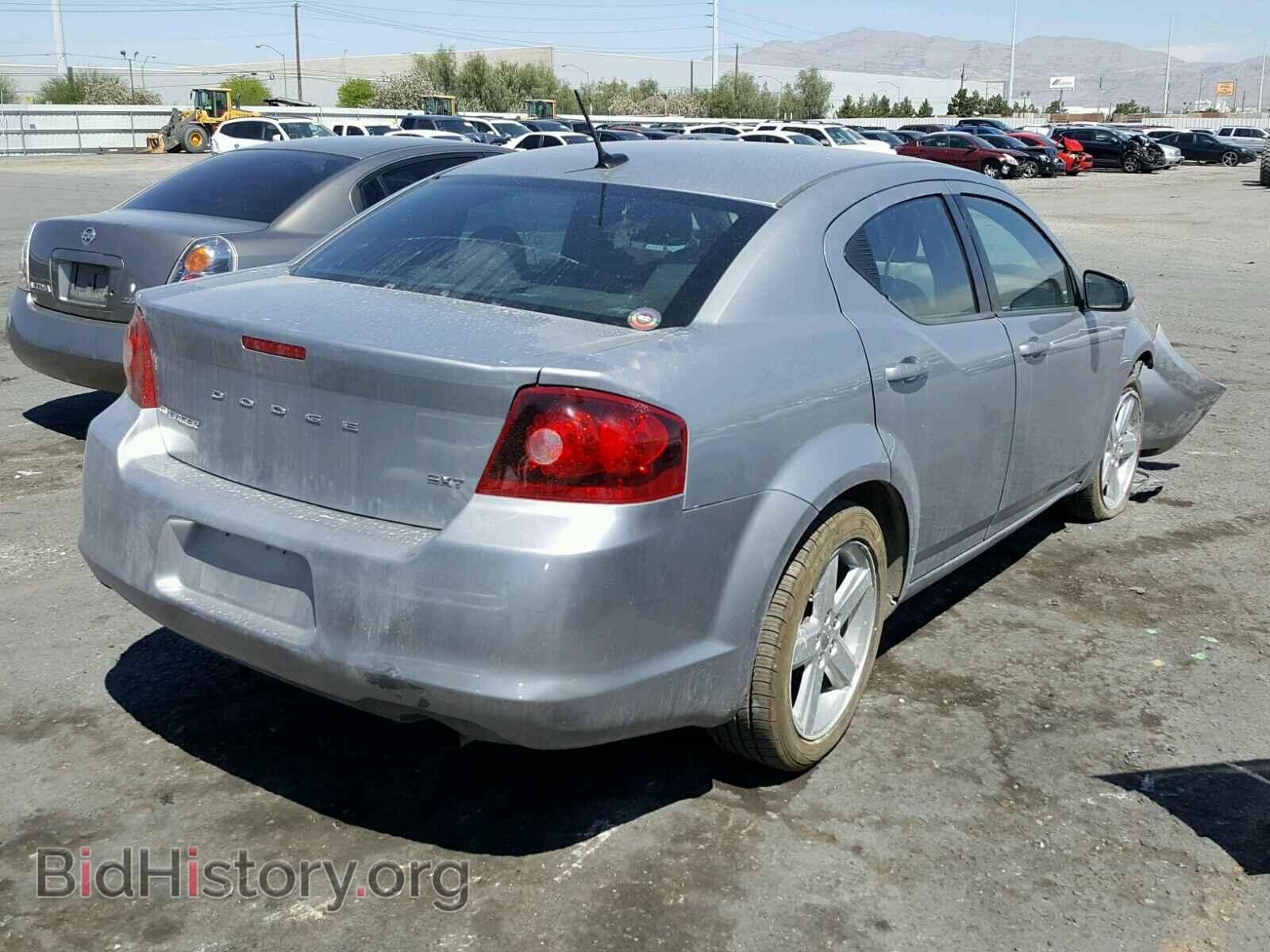 2013 DODGE AVENGER - VIN: 1C3CDZCB4DN706971 - Фото 4