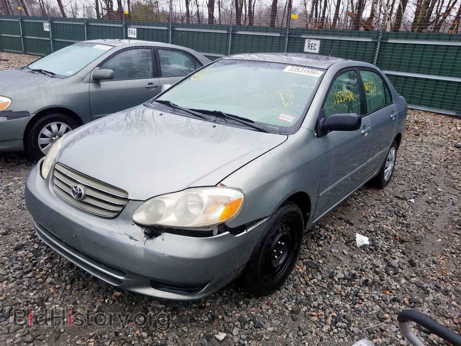 2003 TOYOTA COROLLA - VIN: 2T1BR32E73C043091 - Фото 2