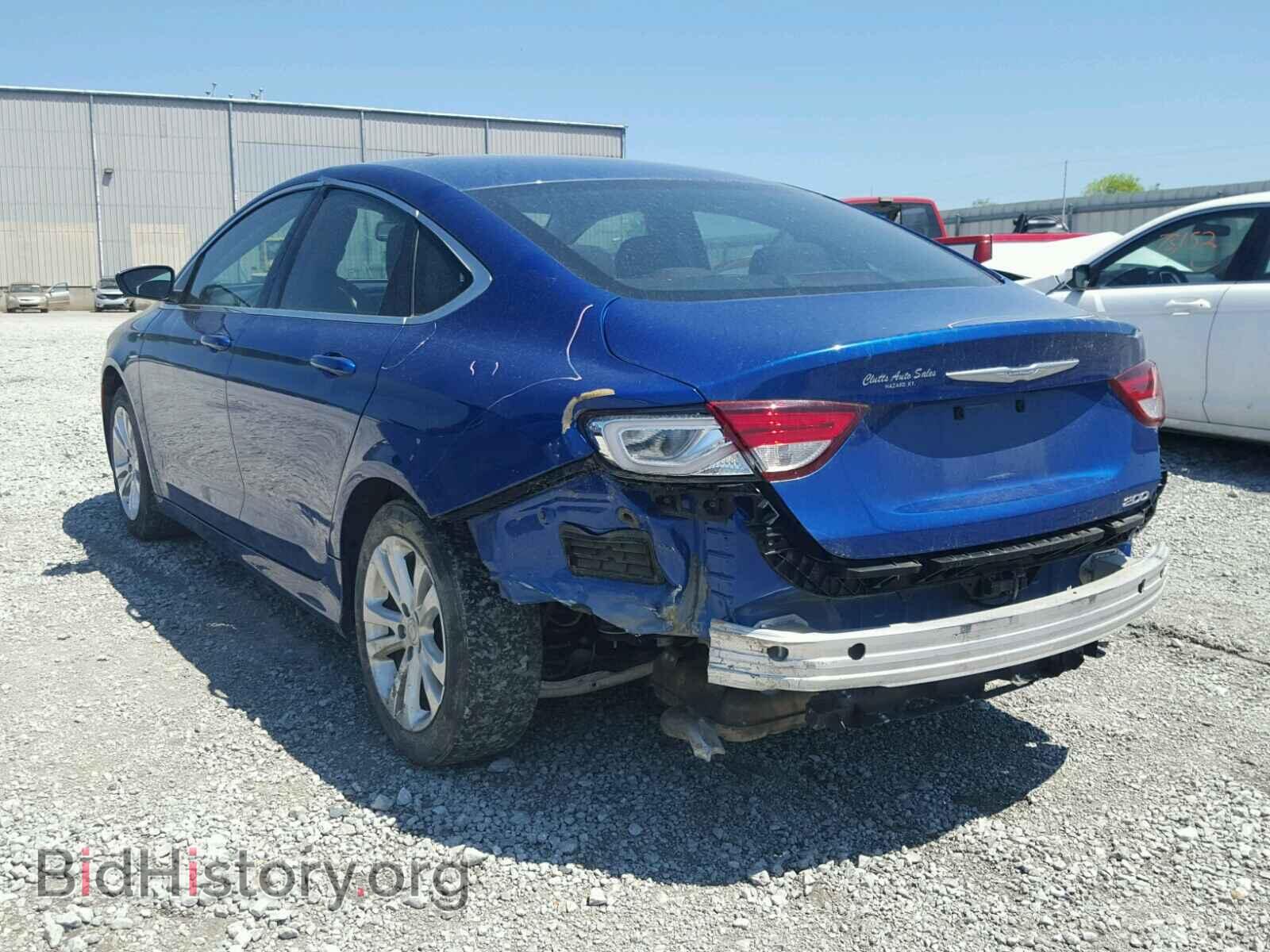 2015 CHRYSLER 200 - VIN: 1C3CCCAB1FN559658 - Фото 3