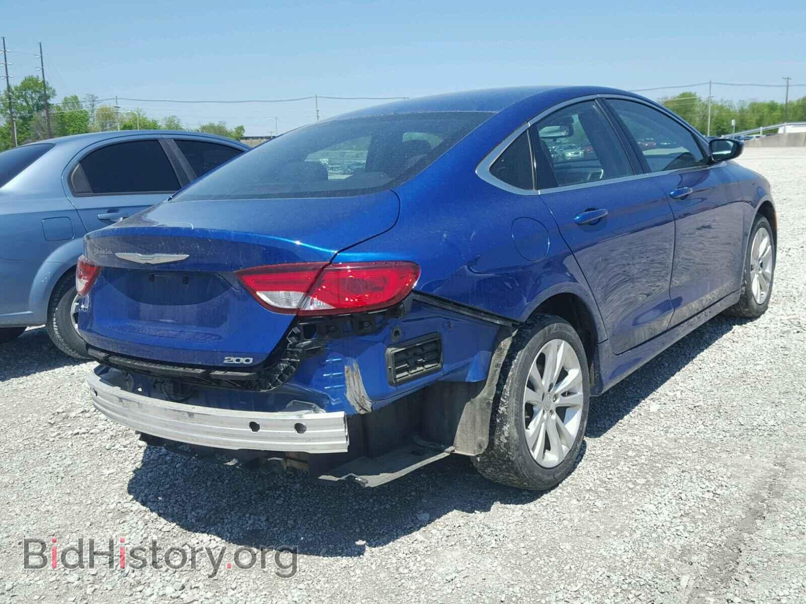 2015 CHRYSLER 200 - VIN: 1C3CCCAB1FN559658 - Фото 4