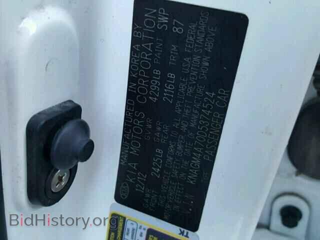 2013 KIA OPTIMA - VIN: KNAGM4A70D5374524 - Photo 10