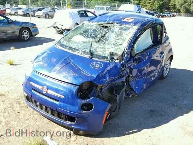 2013 FIAT 500 - VIN: 3C3CFFAR3DT526258 - Фото 2