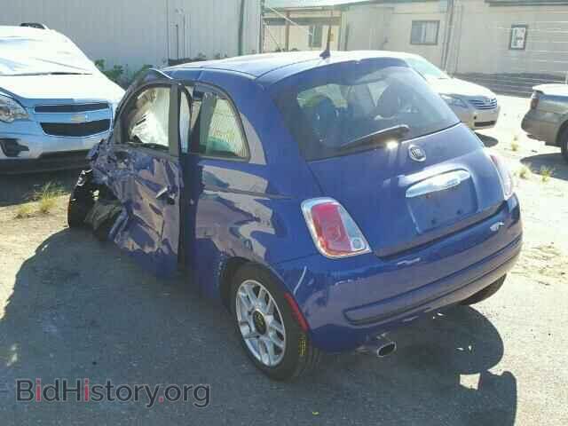 2013 FIAT 500 - VIN: 3C3CFFAR3DT526258 - Фото 3