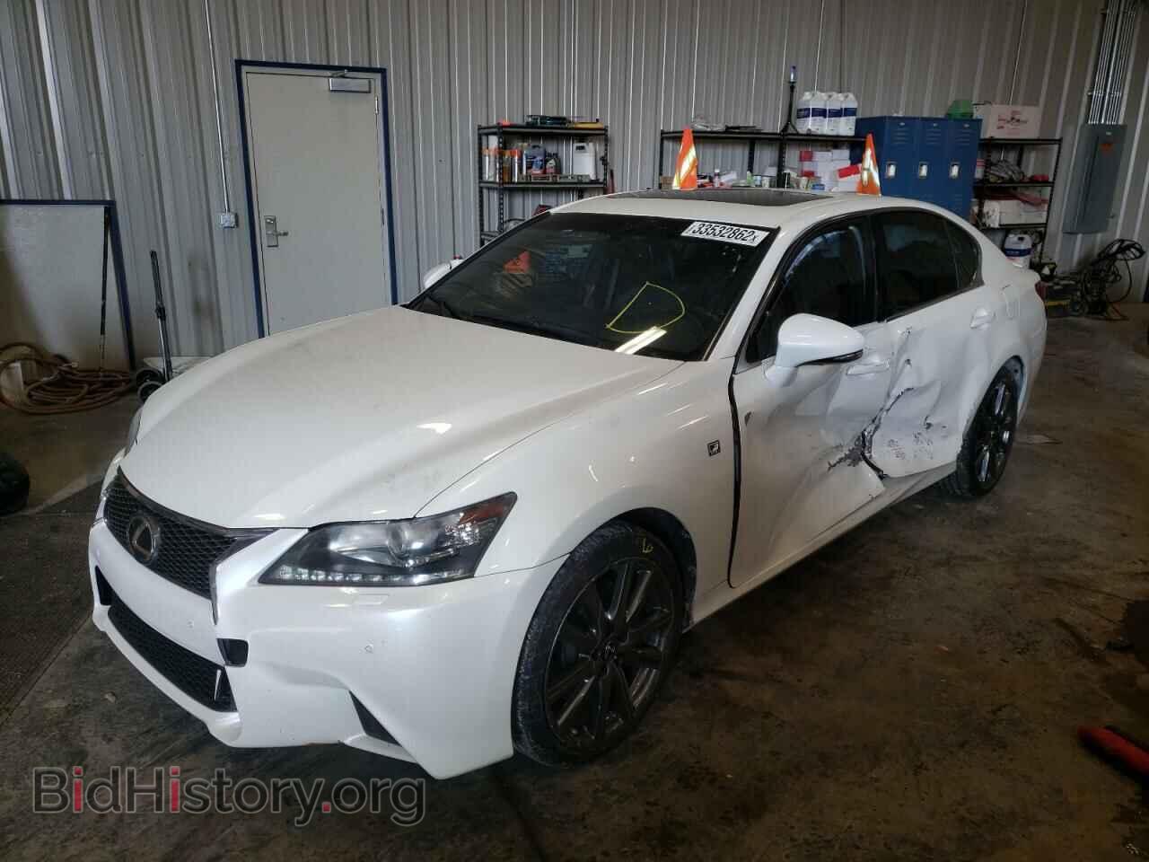 2013 LEXUS GS350 - VIN: JTHCE1BL6D5014598 - Фото 2