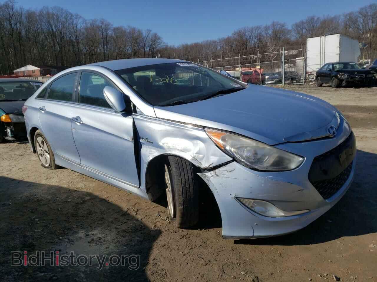 Photo KMHEC4A43BA006292 - HYUNDAI SONATA 2011