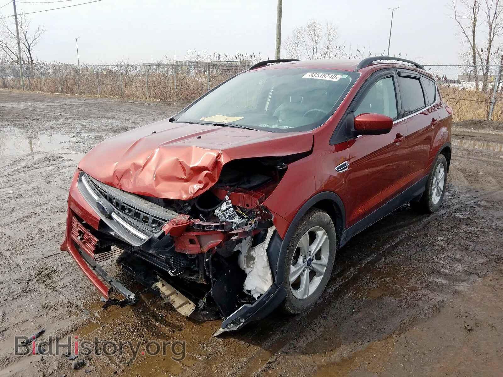 2014 FORD ESCAPE - VIN: 1FMCU9GX4EUE02625 - Фото 2