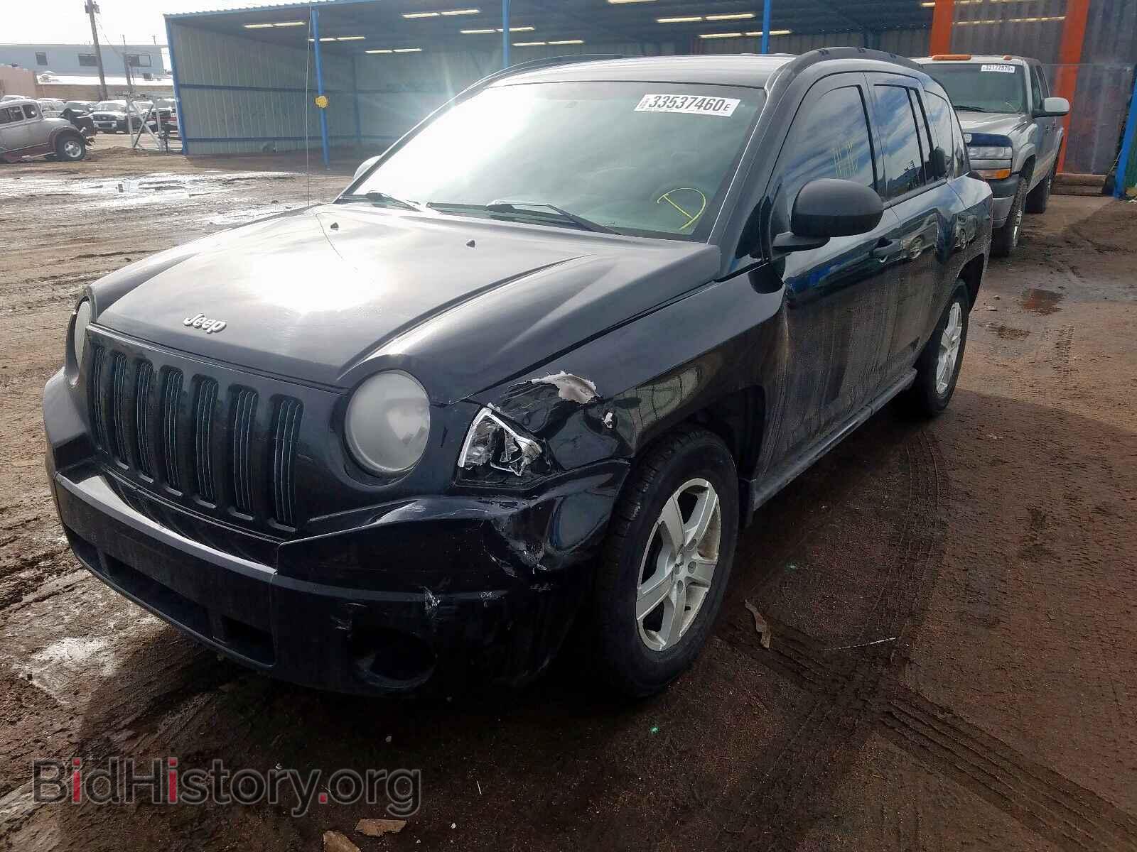 2007 JEEP COMPASS - VIN: 1J8FT47WX7D339542 - Фото 2