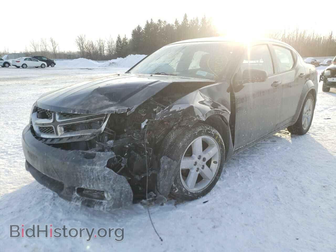 2014 DODGE AVENGER - VIN: 1C3CDZCB3EN177692 - Фото 2