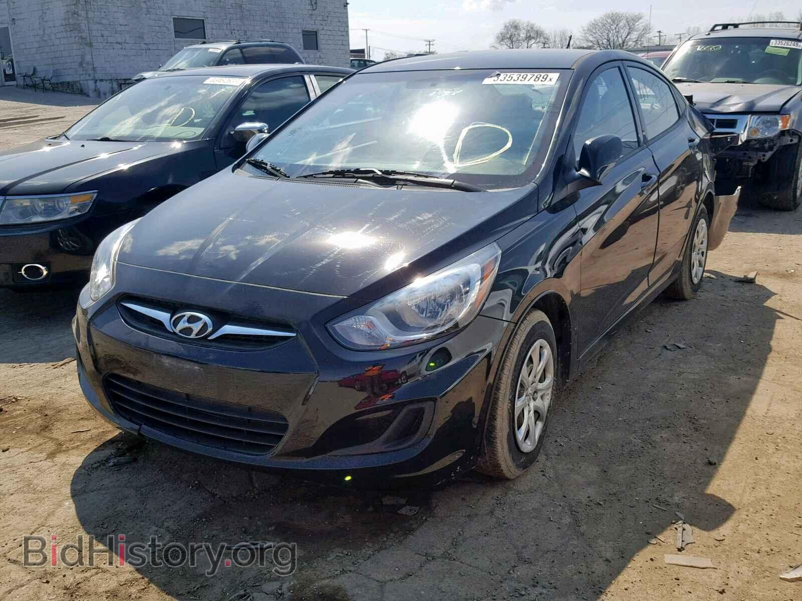 2014 HYUNDAI ACCENT - VIN: KMHCT4AE4EU764287 - Фото 2
