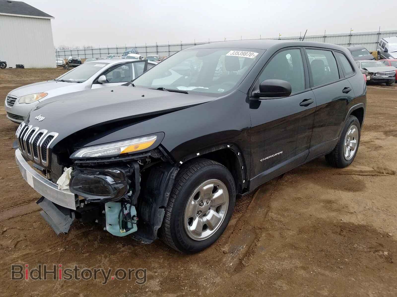 2014 JEEP CHEROKEE - VIN: 1C4PJMAB0EW278825 - Фото 2