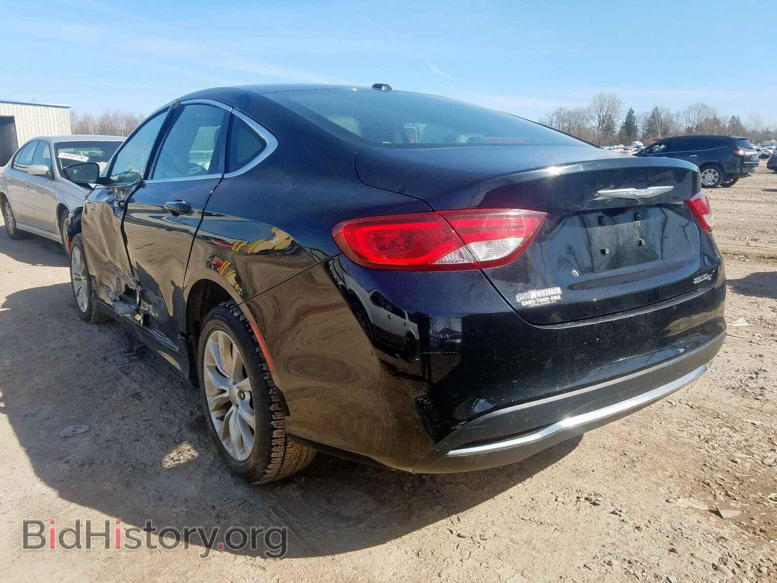 2015 CHRYSLER 200 - VIN: 1C3CCCCB5FN549499 - Photo 3