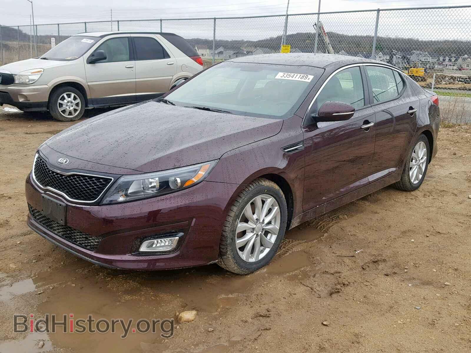2015 KIA OPTIMA - VIN: 5XXGN4A73FG396225 - Фото 2