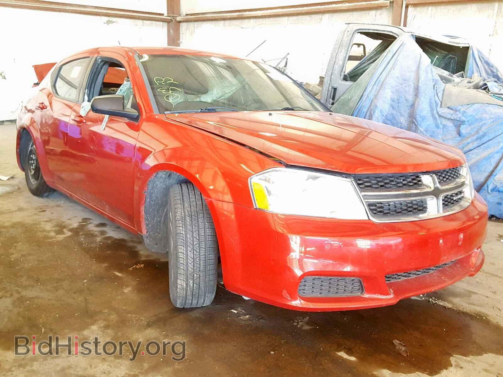Photo 1C3CDZAB3EN105152 - DODGE AVENGER 2014